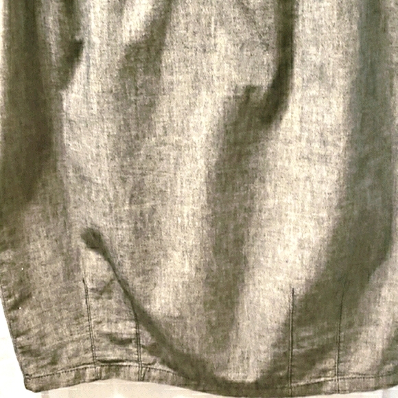 THE XDYE COLLECTION SHORT SLEEVE DENIM DRESS SZ M - Picture 4 of 7